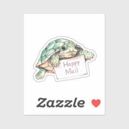 Adesivo Turtle, Happy Mail, Sticker
