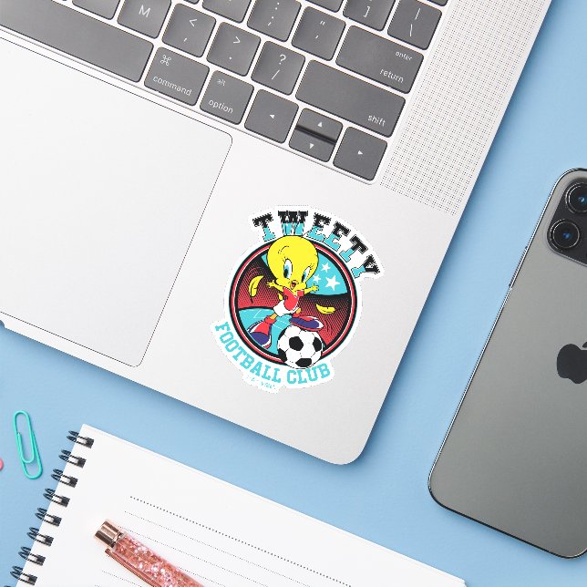 Adesivo TWEETY™ Football Club Badge (Notebook com iPhone)