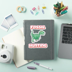 Adesivo Tyrannosaurus Trex, caçadores fósseis