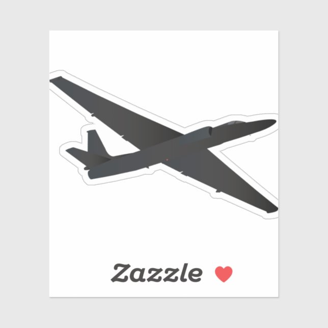 Adesivo U-2 Dragão - Aeronave de Reconhecimento de Senhora (Folha)