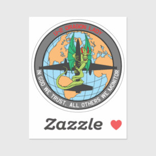 Adesivo U-2 Dragon Lady Insignia