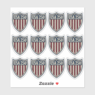 Adesivo UA 250 American Shield Motif ID1301