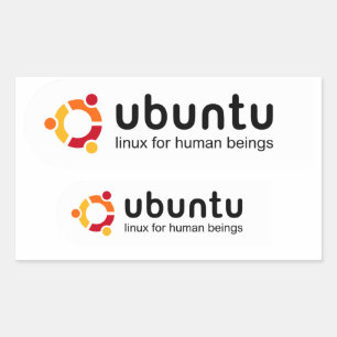 Adesivo Ubuntu - Linux for human beings