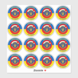 Adesivo Ucrânia - Não Rússia Sticker