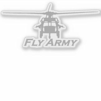 Adesivo UH-60 Visão Frontal Blackhawk