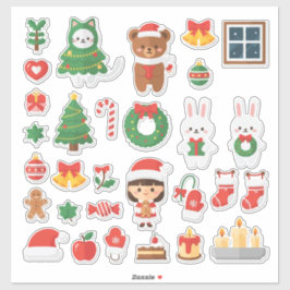 Adesivo Ultimate Kawaii Christmas Fun! Mega Sticker
