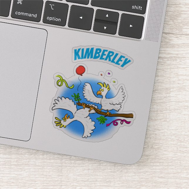 Adesivo Um desenho animado de festas de coquetéis engraçad (Detalhe)