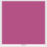 Adesivo um fundo rosa com um branco<br><div class="desc">O design é um grande quadrado azul,  que parece ser um céu claro e claro. A cor do céu é uma cor azul profunda,  dando-lhe uma aparência vibrante e viva.</div>