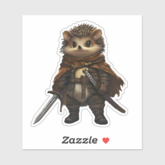 Adesivo Um Guerreiro Enrolado