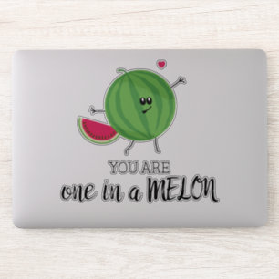 Adesivo Um Kawaii bonito em um Milhão de Comidas Melon