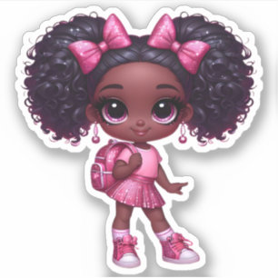 Adesivo Um Membro Da Equipe De Saúde - Rosa