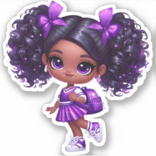 Adesivo Um Membro Da Equipe De Saúde - Roxo