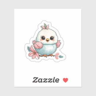 Adesivo Um passarinho no galho