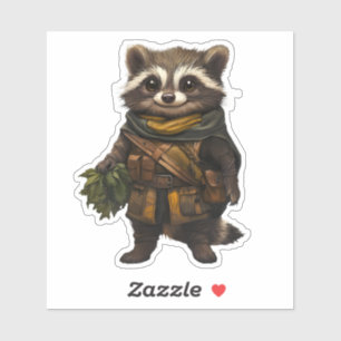Adesivo Um Rascally Racoon