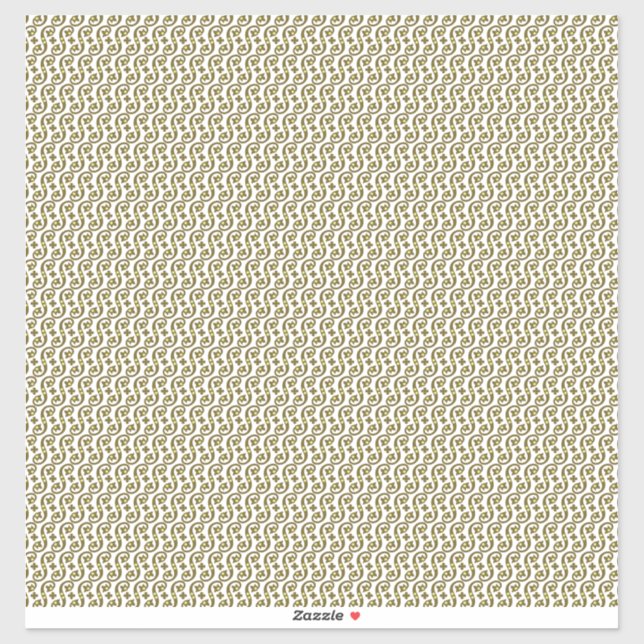 Adesivo Um tapete retangular com padrão geométrico intrinc (Folha)