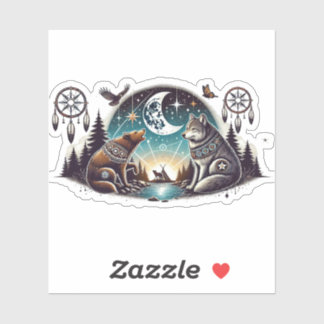 Adesivo Uma noite com amigos.