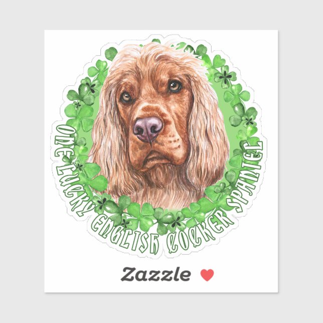 Adesivo Uma Rua Inglesa De Cocker. (Folha)