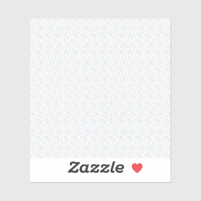 Adesivo Uma superfície completamente branca e sem recursos (Folha)