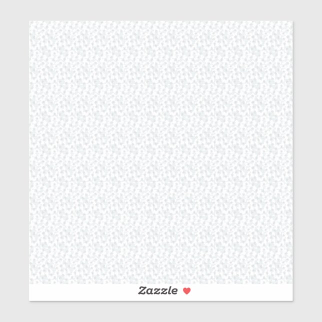 Adesivo Uma superfície completamente branca e sem recursos (Folha)