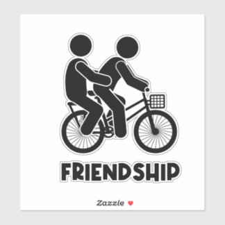 Adesivo Uma tapeçaria da Amizade:Thread of Trust and Love