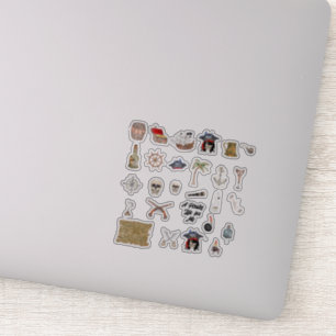 Adesivo Uma vida pirata para mim