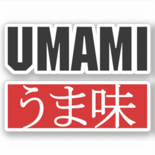 ADESIVO UMAMI う ま 味