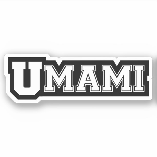 ADESIVO UMAMI COLLEGE STICKER (Frente)