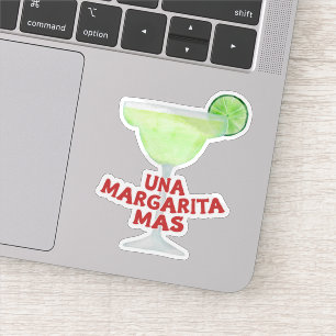 Adesivo Una Margarita Más, Mais Uma Margarita Cocktail