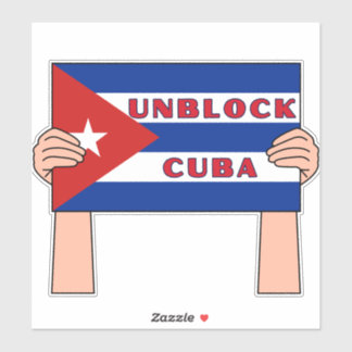 Adesivo Unblock Cuba