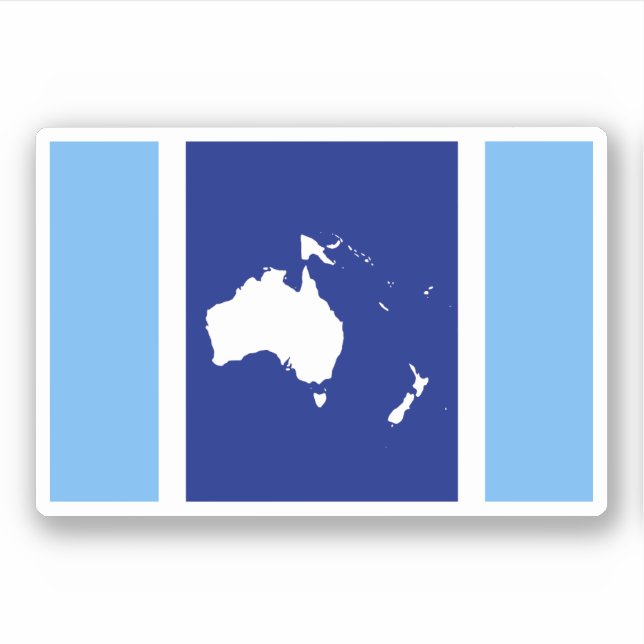 Adesivo União da Oceânia (Frente)