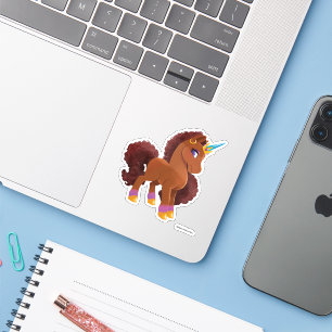 Adesivo Único Unicórnio Orgulhoso