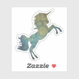 Adesivo Unicorn Blues