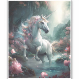 Adesivo Unicorn Fantasy Art
