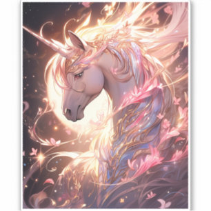 Adesivo Unicorn Fantasy Art