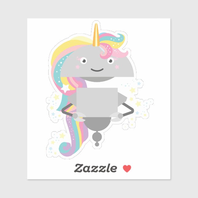 Adesivo Unicorn Mia Sticker (Folha)