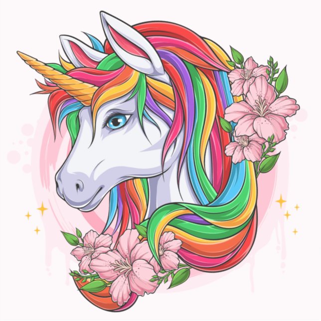Adesivo Unicorn Sticker (Frente)