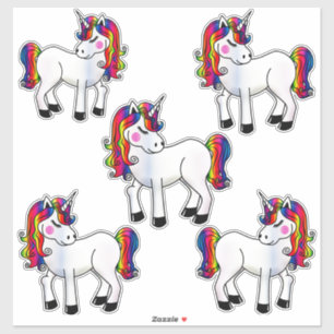 Adesivo Unicórnios