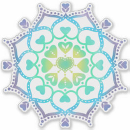 Adesivo Universal Love Mandala