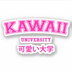ADESIVO UNIVERSIDADE KAWAII