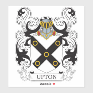 Adesivo Upton Family Crest