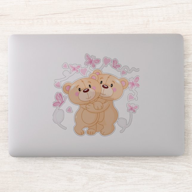 Adesivo Ursinho (Computador)