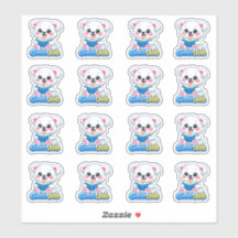 Urso de Progresso de Leitura Kawaii Bom Trabalho P