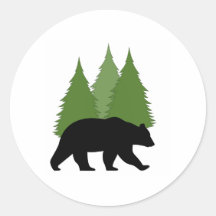 Adesivo Urso Redondo