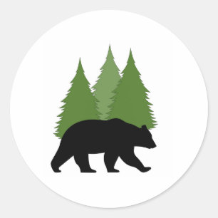 Adesivo Urso Redondo