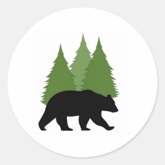 Adesivo Urso Redondo