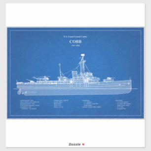 Adesivo USCGC Cobb wpg-181 - ABD