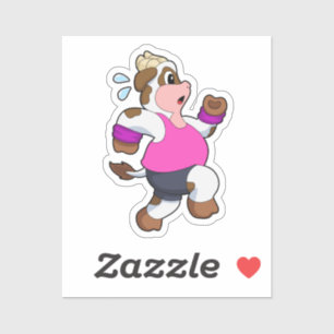 Adesivo Vaca em Execução