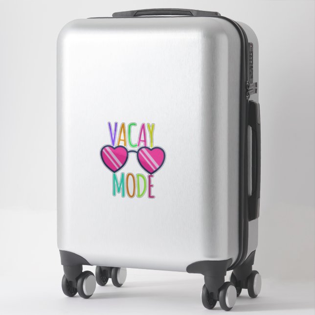 ADESIVO VACAY MODE STICKER (Mala)