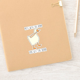 Adesivo Vai com o Bat ~ Mess com a Honk.