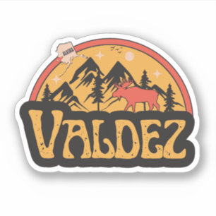 Adesivo Valdez, Alaska Sticker